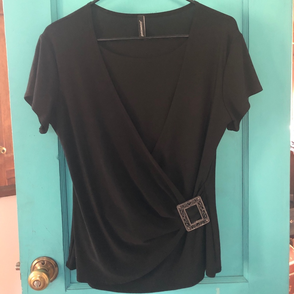 Faux wrap Blouse